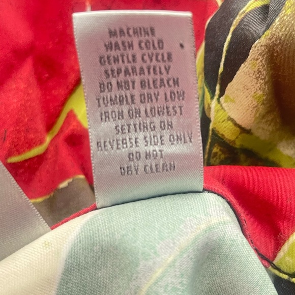 Chico's women's multicolor Jacket Tropical Jungle Size 0.  #204 - Picture 10 of 10